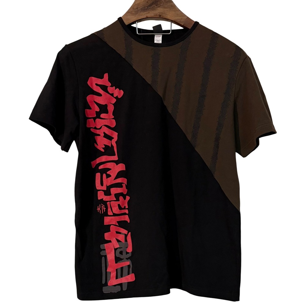 Cirque du Soleil KA Graphic T Shirt Black Red Las Vegas Streetwear Y2K NEW XL